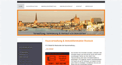 Desktop Screenshot of immobilien-alms.de